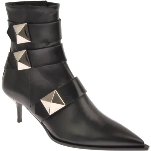 Stiletto-Absatz Leder Bootie - John Richmond - Modalova