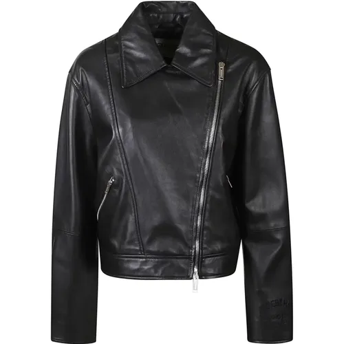 Leather Jacket , female, Sizes: 2XL - Iceberg - Modalova