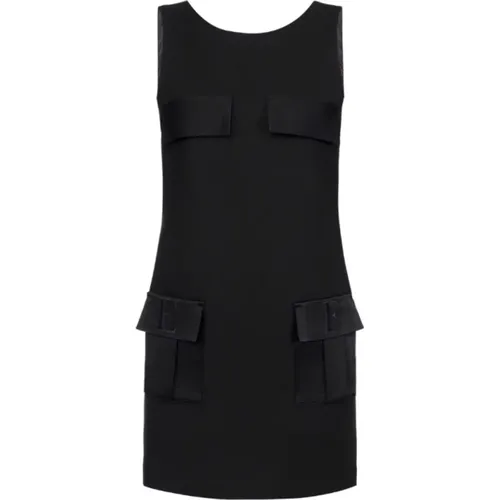 Kurzes Kleid mit Elegantem Design , Damen, Größe: 2XL - Elisabetta Franchi - Modalova