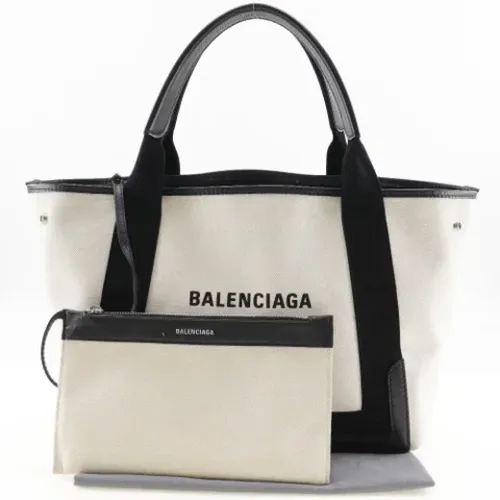 Pre-owned Canvas handbags , female, Sizes: ONE SIZE - Balenciaga Vintage - Modalova