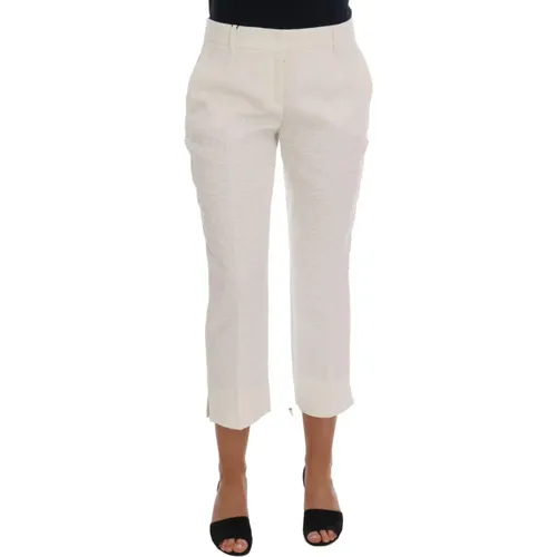 Brocade Capri Pants , female, Sizes: XS - Dolce & Gabbana - Modalova