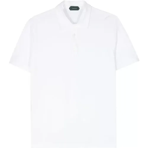 T-shirts and Polos , male, Sizes: L, M, XL, 2XL - Zanone - Modalova