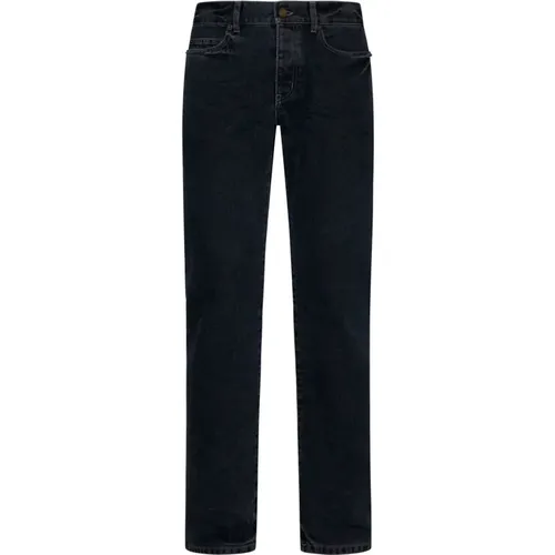 Midnight Denim Slim Cut Jeans , Herren, Größe: W29 - Saint Laurent - Modalova