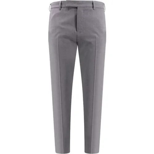 Mens Clothing Trousers Grey Aw23 , male, Sizes: 2XL, 3XL, L, M, XL - PT Torino - Modalova