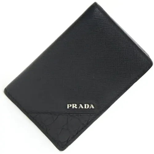 Pre-owned Leather wallets , male, Sizes: ONE SIZE - Prada Vintage - Modalova