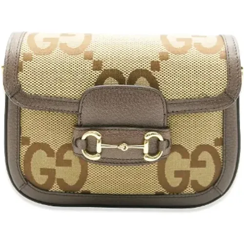 Pre-owned Canvas gucci-bags , female, Sizes: ONE SIZE - Gucci Vintage - Modalova