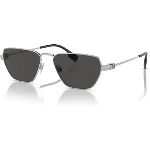 Sunglasses BE 3146 , male, Sizes: 56 MM - Burberry - Modalova