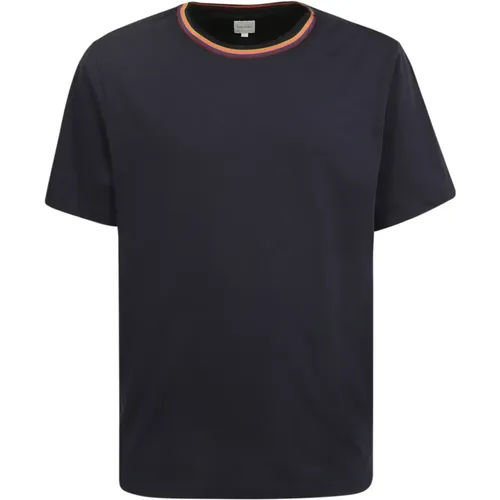 Paul Smith T-shirt with stripe , male, Sizes: M, S, L - PS By Paul Smith - Modalova