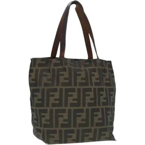 Pre-owned Canvas fendi-bags , female, Sizes: ONE SIZE - Fendi Vintage - Modalova