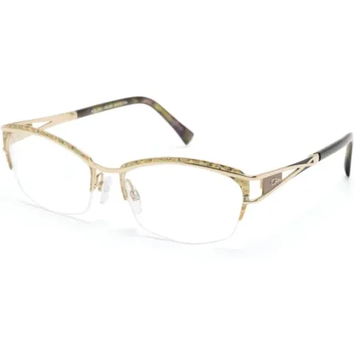 Gold Optical Frame for Everyday Use , female, Sizes: 54 MM - Cazal - Modalova