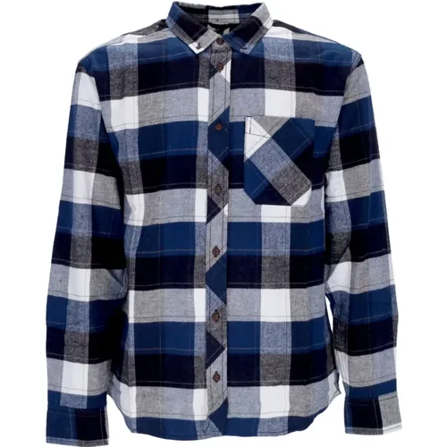Lumber Shirt - Langärmeliges Streetwear , Herren, Größe: XL - Element - Modalova