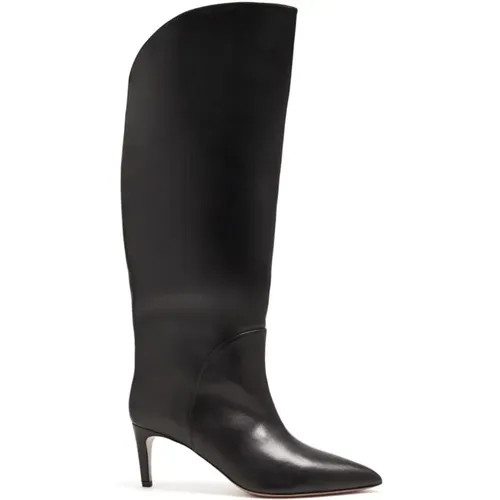 Leather Boots , female, Sizes: 3 UK, 4 1/2 UK, 4 UK - Paris Texas - Modalova