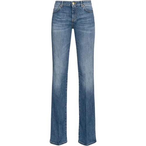 Vintage Flared Denim Jeans , Damen, Größe: W25 - pinko - Modalova