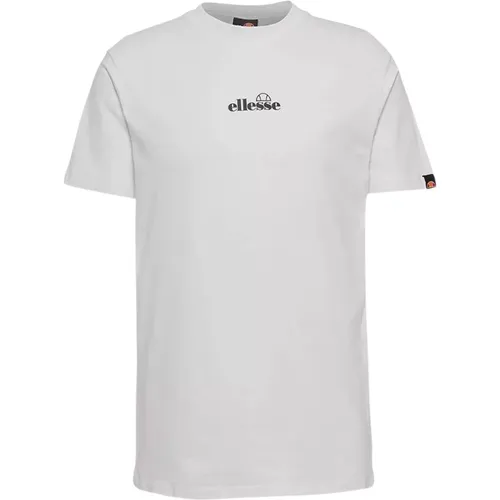 Herren Baumwoll T-Shirt Stilvolles Logo - Ellesse - Modalova