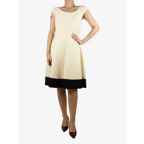 Pre-owned Wool dresses , female, Sizes: XL - Dior Vintage - Modalova