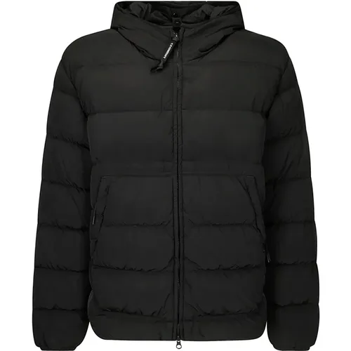 Padded Down Jacket with Zip Closure , male, Sizes: L - C.P. Company - Modalova