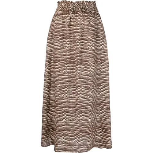 Maxi Skirts , Damen, Größe: M - Massimo Alba - Modalova