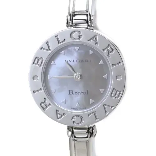 Pre-owned Stainless Steel watches , female, Sizes: ONE SIZE - Bvlgari Vintage - Modalova