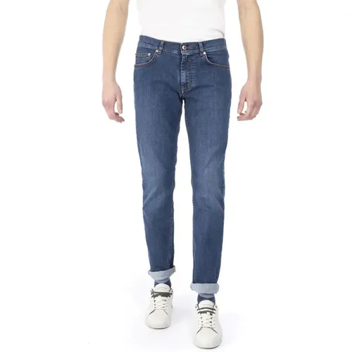 Slim-fit Jeans , Herren, Größe: W38 - Harmont & Blaine - Modalova