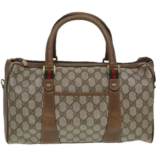 Pre-owned Leder reisetaschen - Gucci Vintage - Modalova