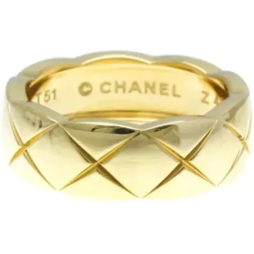 Pre-owned Gold chanel-jewelry , female, Sizes: ONE SIZE - Chanel Vintage - Modalova