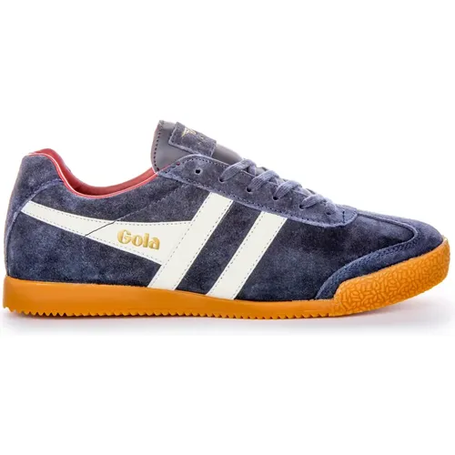 Retro Harrier Trainers Navy White Men , male, Sizes: 7 UK - Gola - Modalova