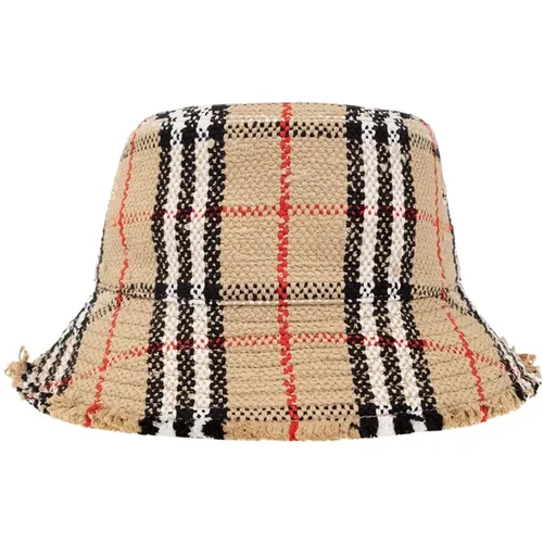 Tweed bucket hat Burberry - Burberry - Modalova