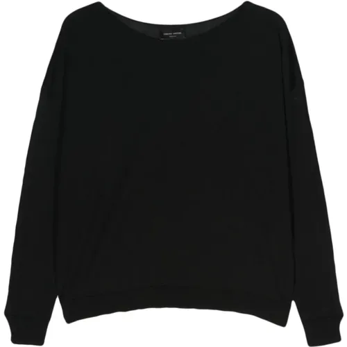 Womens Clothing Sweatshirts Ss24 , female, Sizes: M, L - Roberto Collina - Modalova