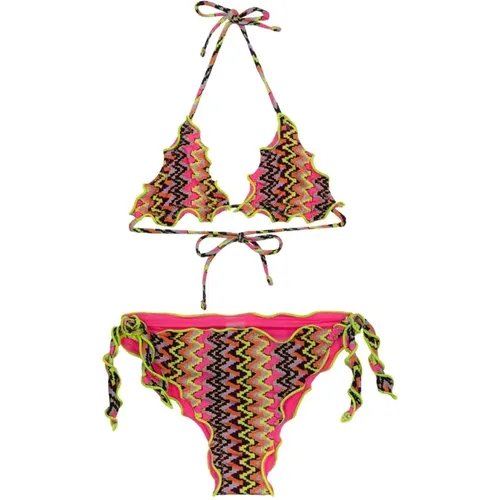 Bikini Triangolo E Slip Nodi Regolabile Ethos - F**k - Modalova