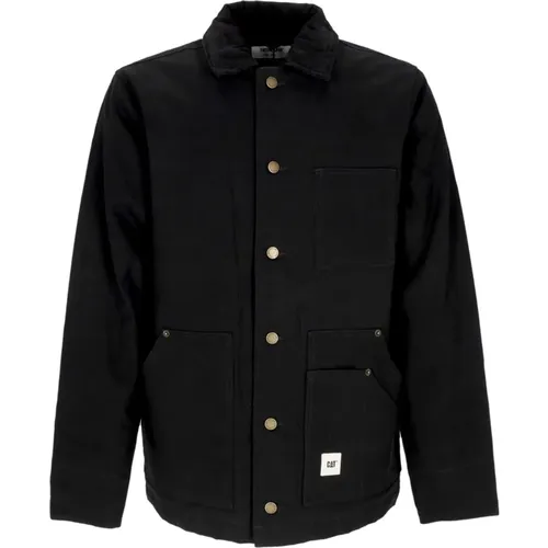 Epic Schwarze Streetwear Arbeitsjacke , Herren, Größe: M - CAT - Modalova