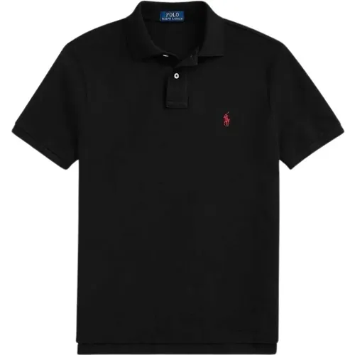 Klassisches Polo Shirt , Herren, Größe: M - Ralph Lauren - Modalova