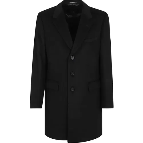 Cashmere Coat Aw24 , male, Sizes: L, XL - Emporio Armani - Modalova