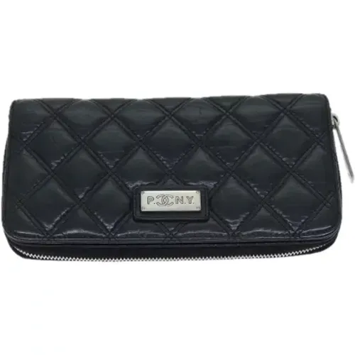 Pre-owned Leather wallets , female, Sizes: ONE SIZE - Chanel Vintage - Modalova