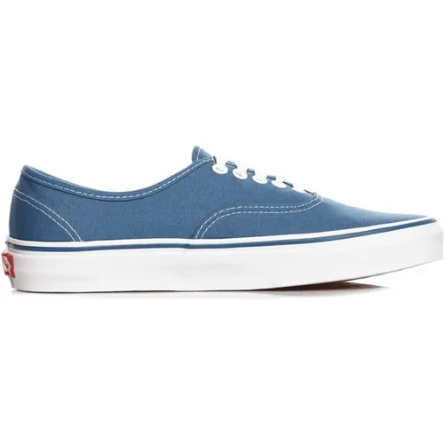 Navy Low Top Shoes , male, Sizes: 4 UK, 4 1/2 UK - Vans - Modalova