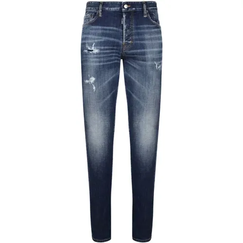 Skinny Distressed Jeans , male, Sizes: 2XL, L, M, S, XL - Dsquared2 - Modalova