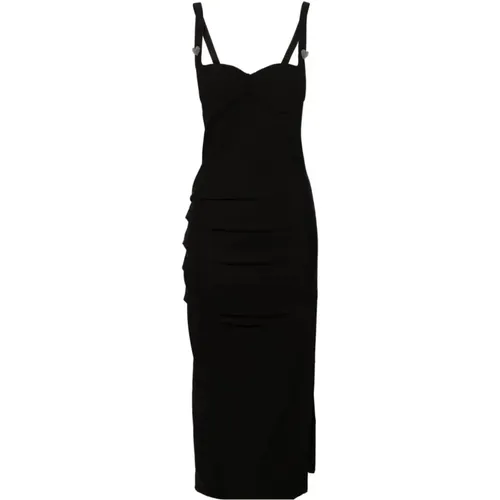 Schwarzes BH-förmiges Kleid , Damen, Größe: XS - MARCO RAMBALDI - Modalova