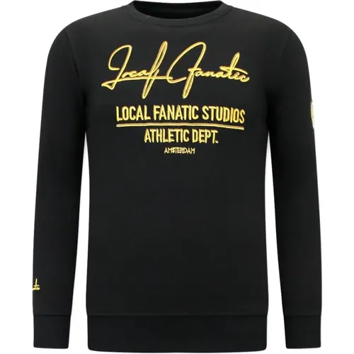 Sweatshirt Athletic Dept - 11-6518Zg , Herren, Größe: XL - Local Fanatic - Modalova