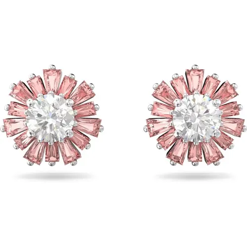 Sunshine Earrings Crystal Rhodium , female, Sizes: ONE SIZE - Swarovski - Modalova