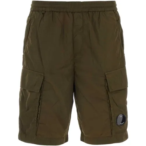 Army Nylon Bermuda Shorts , Herren, Größe: L - C.P. Company - Modalova