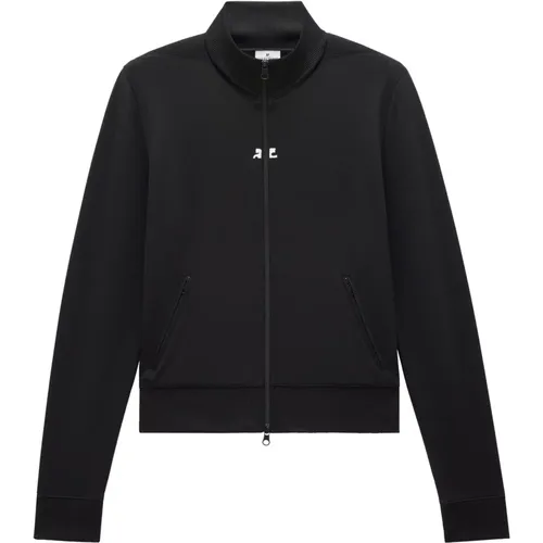 Zip-up Training Jacket , male, Sizes: 2XL, L, XL - Courrèges - Modalova