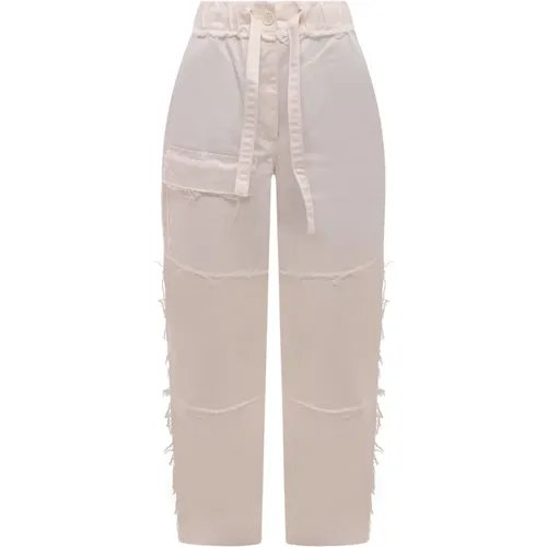 Cotton Cargo Trousers , female, Sizes: XS - Dries Van Noten - Modalova