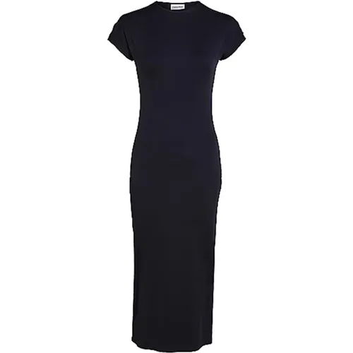 Q-Nova Midi Dress , female, Sizes: S, XS, L, M - Calvin Klein - Modalova