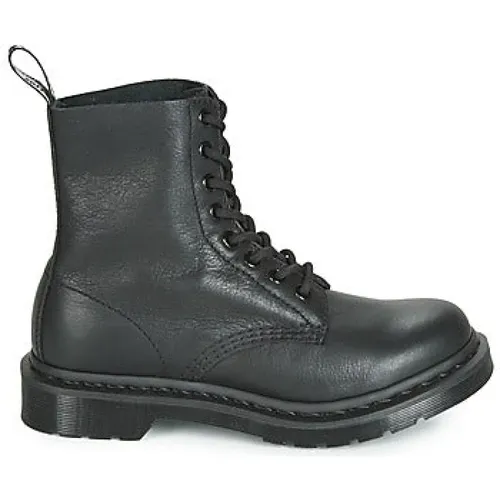 Schwarze Pascal Mono Damenstiefel - Dr. Martens - Modalova