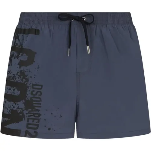 Sea Clothing Boxer Midi , male, Sizes: L, XS, M, S - Dsquared2 - Modalova