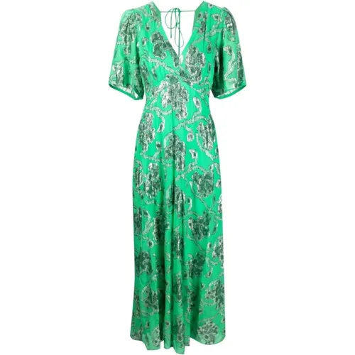 Apple Floral Shelby Dress , female, Sizes: XS - BA&SH - Modalova