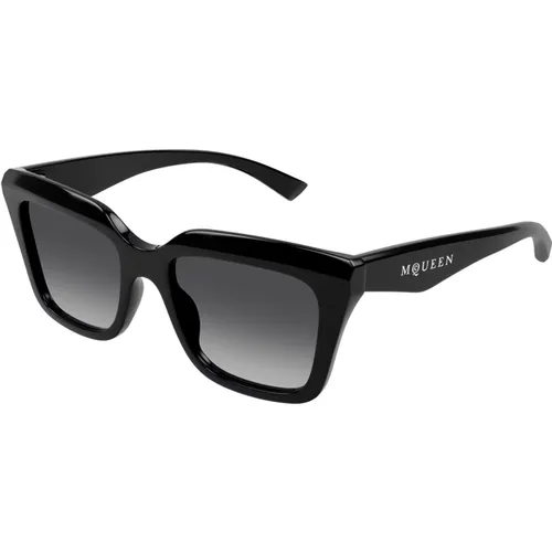 Grey Sunglasses Am0473S , female, Sizes: 53 MM - alexander mcqueen - Modalova