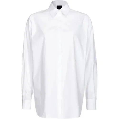 Weißes Hemd , Damen, Größe: M - pinko - Modalova