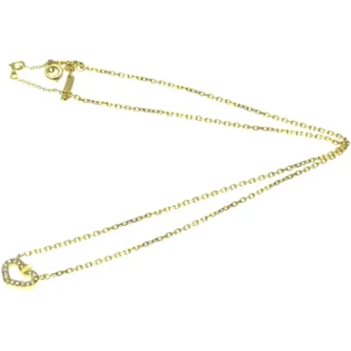 Pre-owned Gold necklaces , female, Sizes: ONE SIZE - Cartier Vintage - Modalova