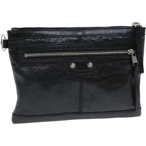 Pre-owned Leder clutches , Damen, Größe: ONE Size - Balenciaga Vintage - Modalova