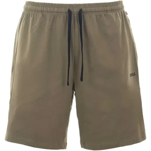 Stretch-Baumwoll-Casual-Shorts , Herren, Größe: L - Hugo Boss - Modalova